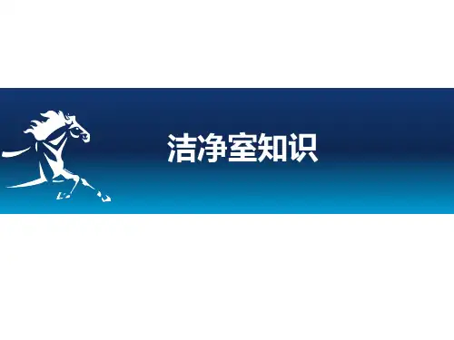 洁净区知识培训课件