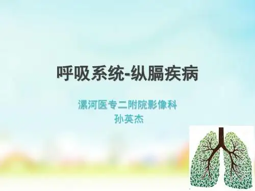 第八节 纵隔疾病影像