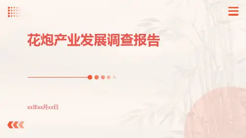 花炮产业发展调查报告
