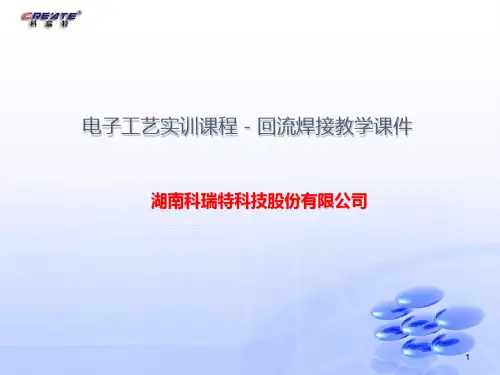 回流焊技术培训教材PPT课件