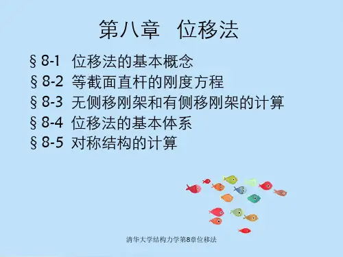 清华大学结构力学第8章位移法