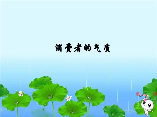 消费者的气质