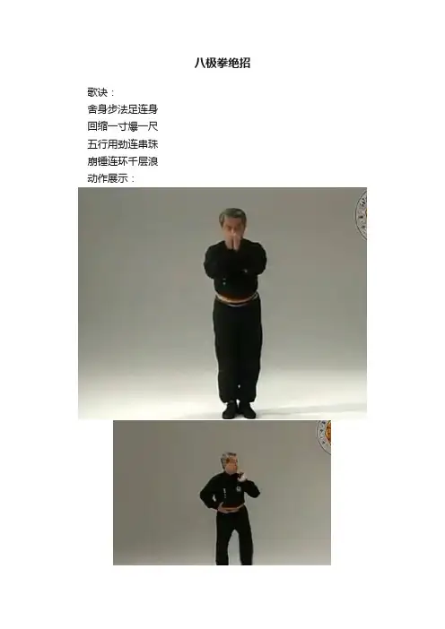 八极拳绝招