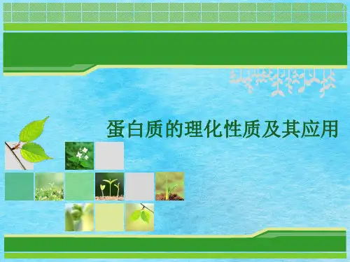 蛋白质变性说课终稿ppt课件