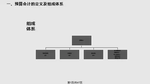行政事业单位会计概述PPT课件