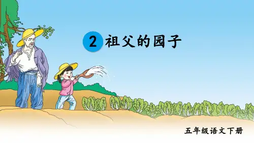 祖父的园子ppt课件