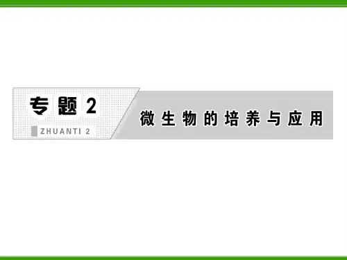 土壤中分解尿素的细菌的分离与计数