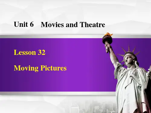 冀教版九年级英语上册Moving PicturesMovies and Theatre 课件