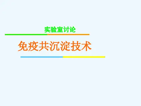免疫共沉淀技术
