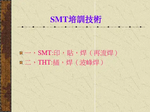 SMT培训技术讲析.pptx