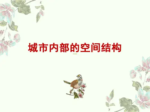 2021届高考高中地理一轮复习《城市内部空间结构》课件(共31张ppt)