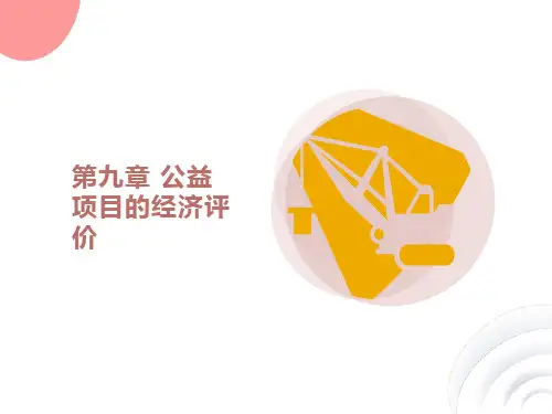 公益项目的经济评价