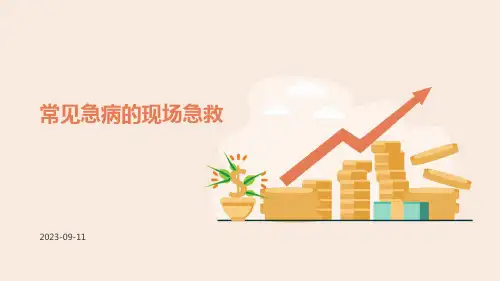 常见急病的现场急救