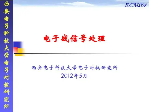《电子战信号处理》PPT课件