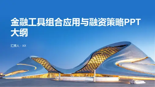 金融工具组合应用与融资策略PPT