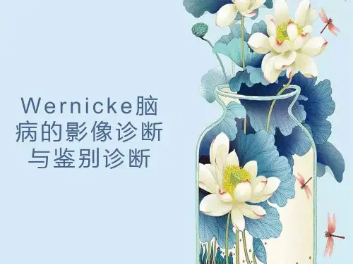 Wernicke脑病的影像诊断与鉴别诊断