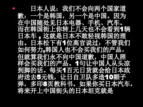 中日关系PPT课件