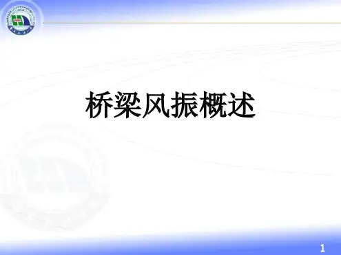 桥梁抗风基础讲解