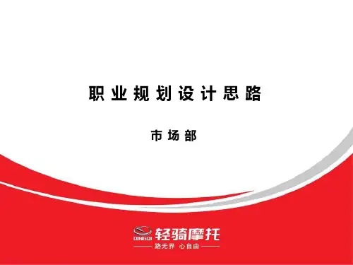 职业规划设计思路