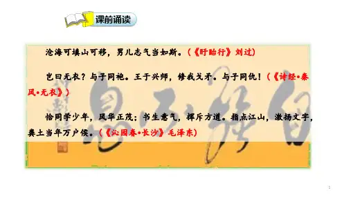 五年级上册语文课件-13 少年中国说部编版 (共47张PPT)