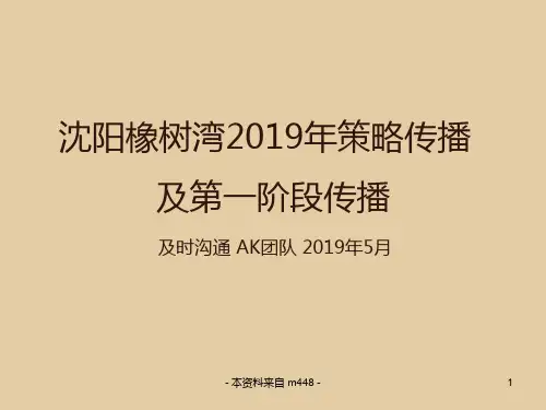 及时沟通沈阳橡树湾的策略传播及第一阶段传播PPT122