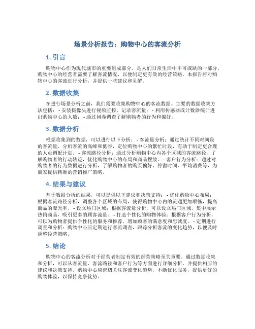场景分析报告