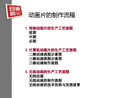 动画片的制作流程 - 副本