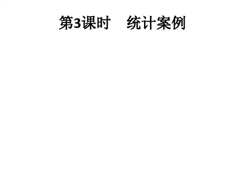 高中数学人教A版选修2-3课件第三章统计案例