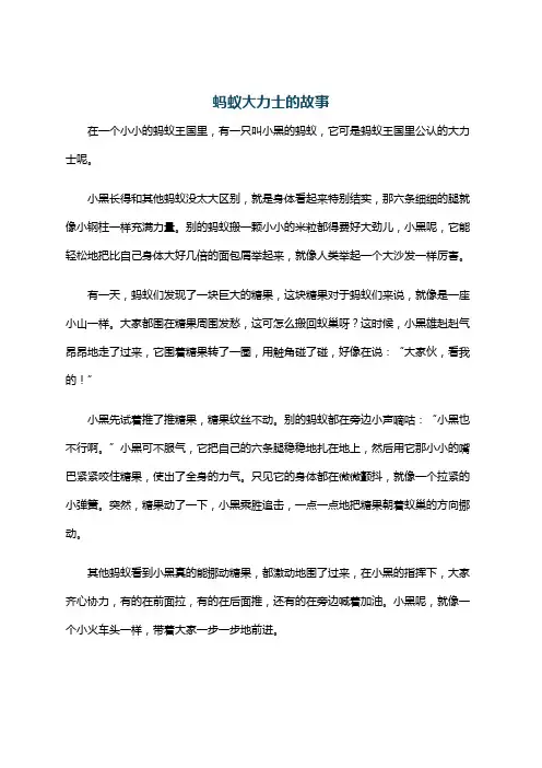 蚂蚁大力士的故事