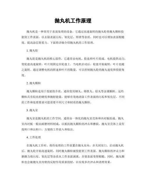 抛丸机工作原理
