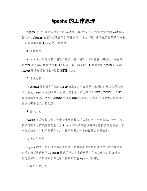 Apache的工作原理