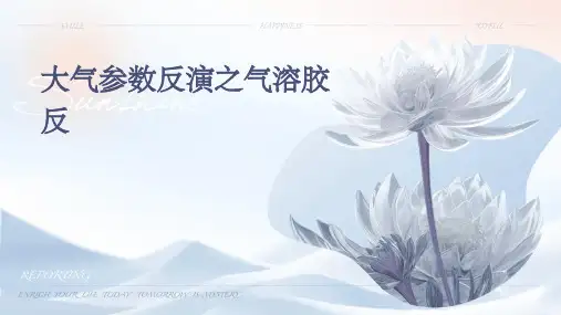大气参数反演之气溶胶反