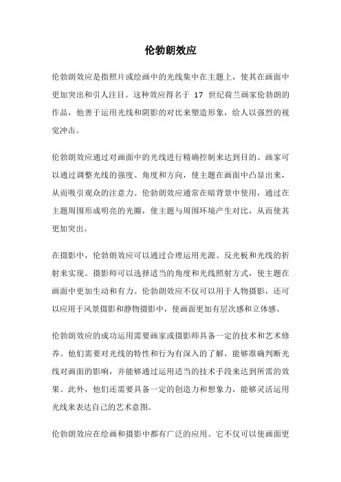 伦勃朗效应