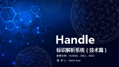 Handle标识解析系统-技术篇