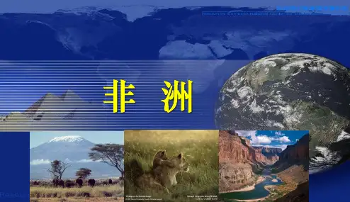 高中地理课件-018非洲