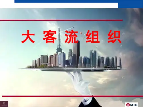 模块四大客流组织