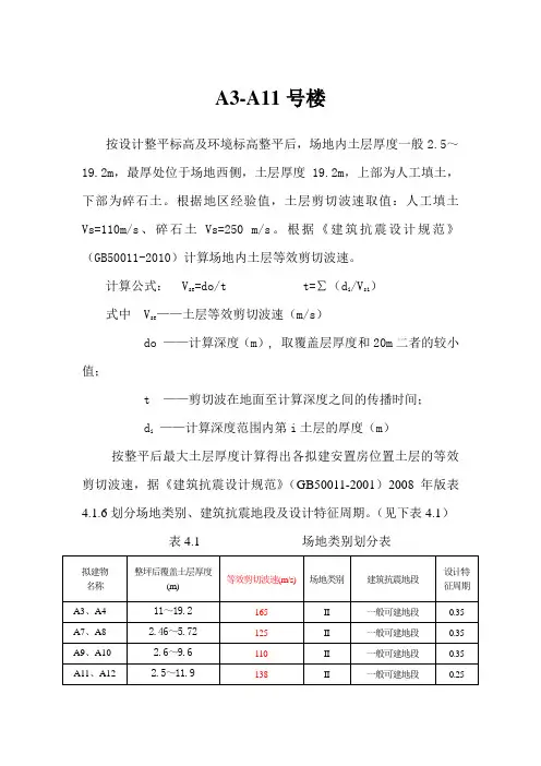 波速测试报告