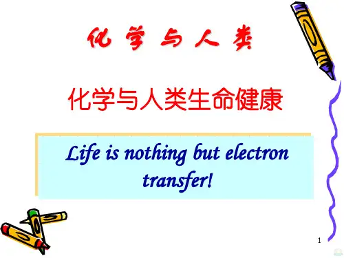 化学与人类生命健康PPT课件