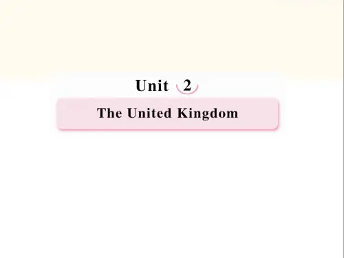 高二新人教版英语必修5课件 Unit 2 The United Kingdom Learning about Language