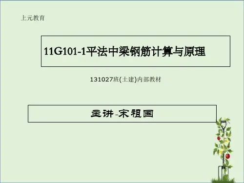 11G101-1梁的平法教程解析