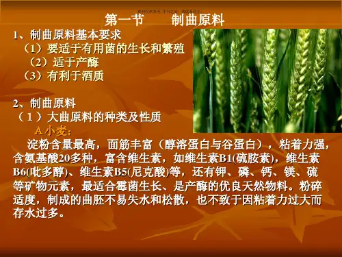 白酒生产中主要微生物