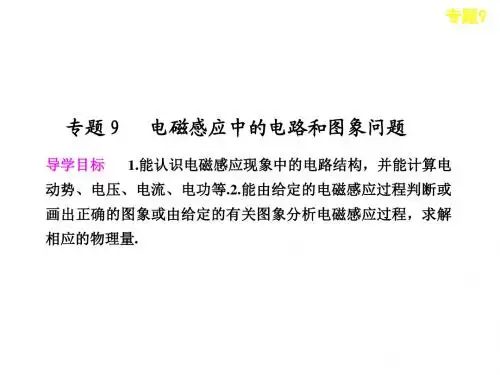 电磁感应中的电路和图象问题
