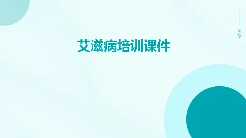 艾滋病培训课件