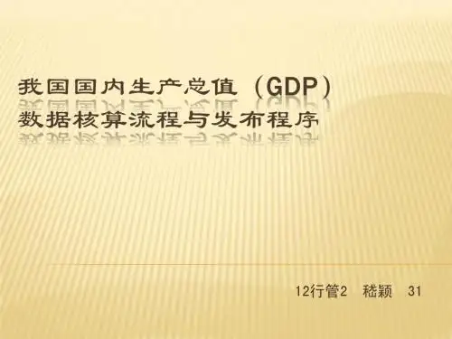 我国国内生产总值(GDP)