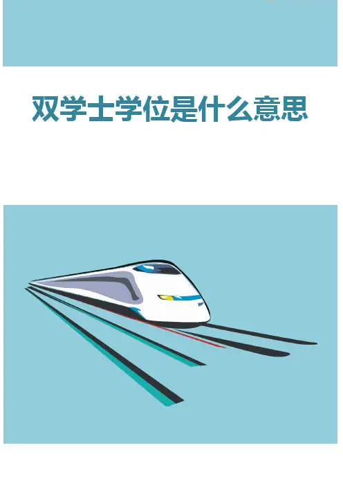 双学士学位是什么意思