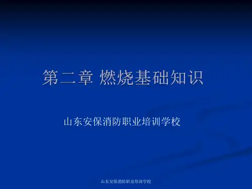 第二章 燃烧基础知识