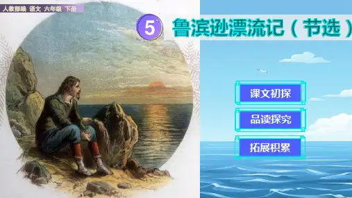 《鲁滨逊漂流记(节选)》ppt课件(完美版)