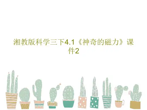 湘教版科学三下4.1《神奇的磁力》课件2PPT23页