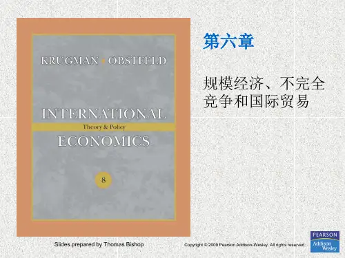 国际经济学课件：第6章 规模经济、不完全竞争和国际贸易