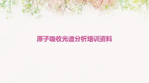 原子吸收光谱分析培训资料